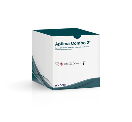 Ensayo Aptima Combo 2® (para CT/NG) sobre fondo blanco