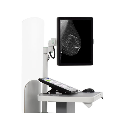 Tomosíntesis de alta resolución Clarity HD™ de Hologic sobre fondo blanco