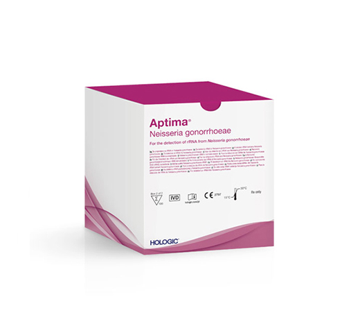 Ensayo Aptima® Neisseria gonorrhoeae sobre fondo blanco