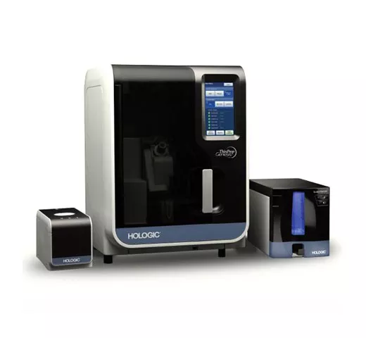 Procesador ThinPrep® Genesis™ sobre fondo blanco