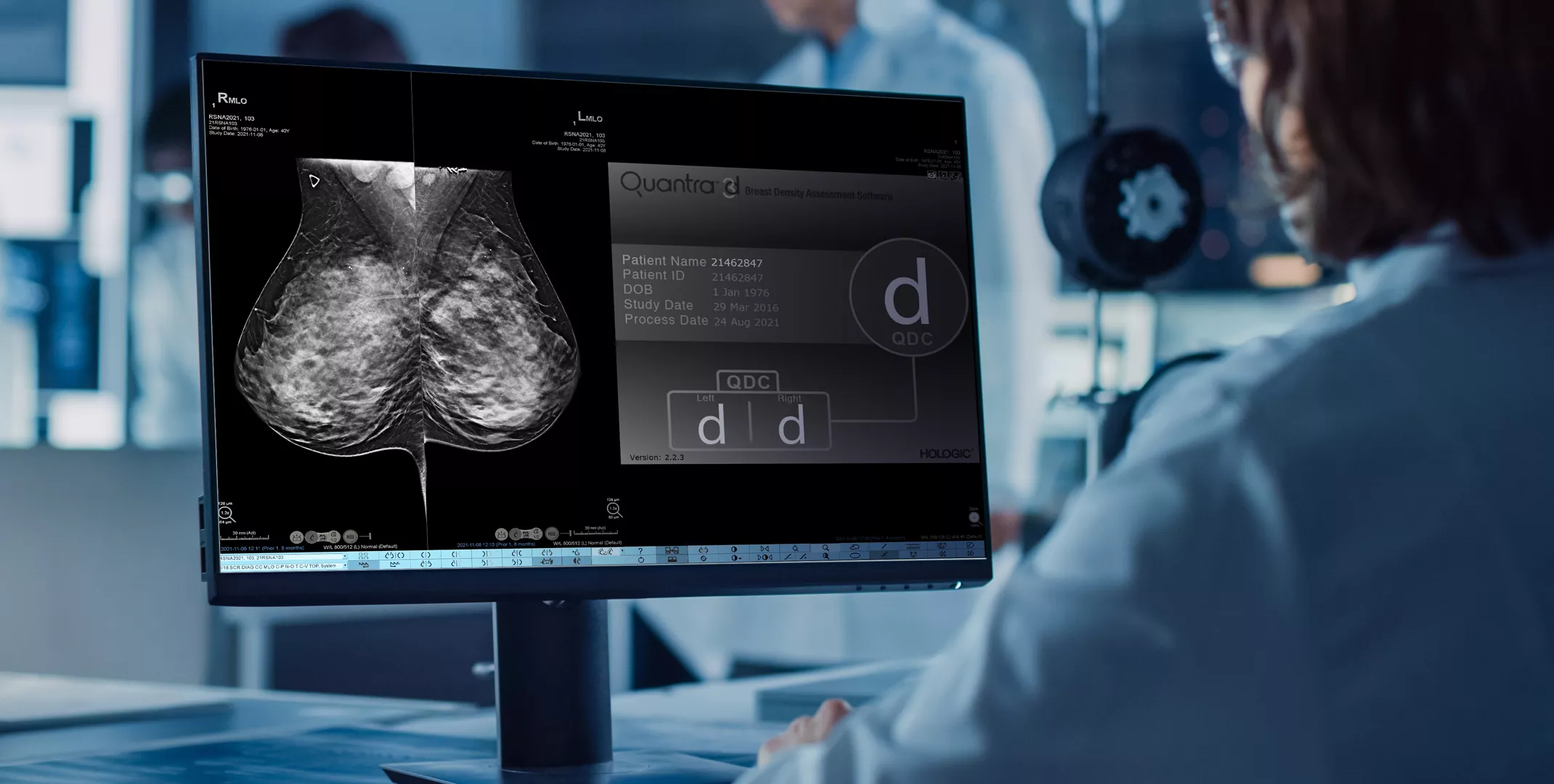 Tecnología Quantra™ de Hologic