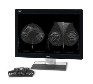 Tecnología de adquisición de imágenes 3DQuorum™ de Hologic sobre fondo blanco